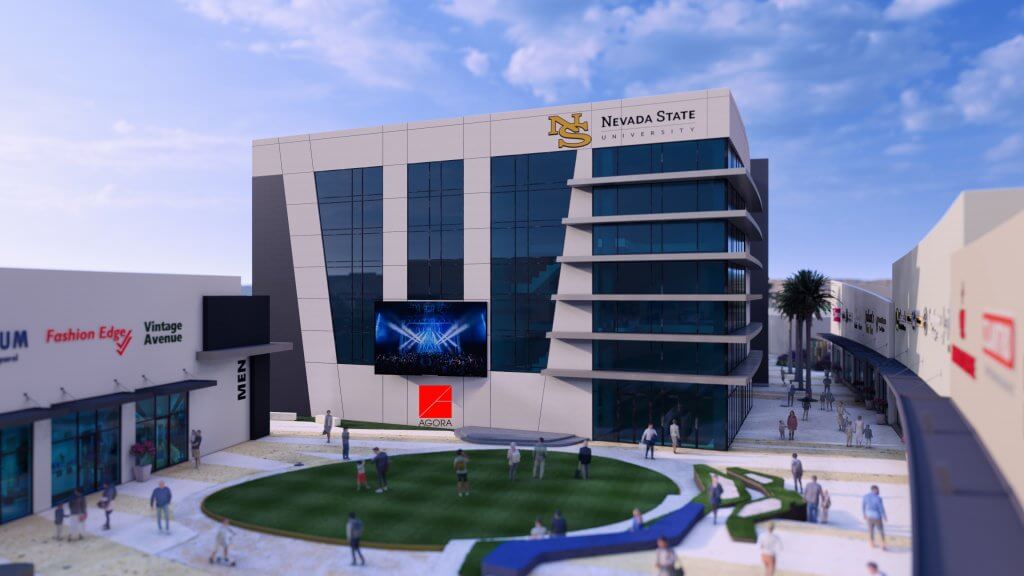 Agora Realty & Management, Inc. is breaking ground on the Nevada State University, North Las Vegas campus on Tuesday, April 28.