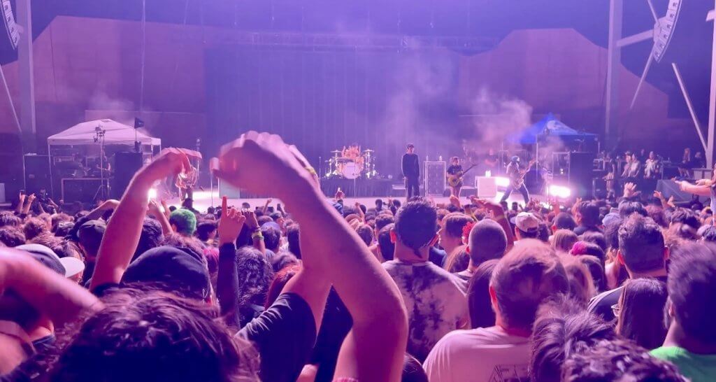 Turnstile rocked the recently renovated Craig Ranch Amphitheater (The AMP) on Thursday, Oct. 15.